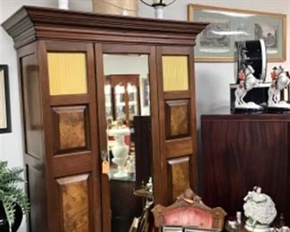 Antique Armoire Wardrobe.