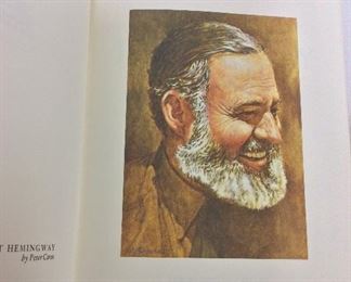 Ernest Hemingway, The First Forty-Nine Stories. Limited Edition This limited edition is published by The Franklin Library exclusively for subscribers to The Collected Stories of the World's Greatest Writers. Bound in Leather. Gilt Edges. Satin Page Marker.
