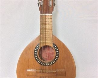 Spanish 12-stringed Instrument, Salvador Ripolles, Spain, 24" L.