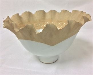 Decorative Bowl, 6 1/4" H, 11" diameter.