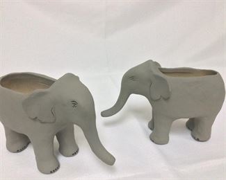 Elephants, 9" L, Leah Reena Goren.