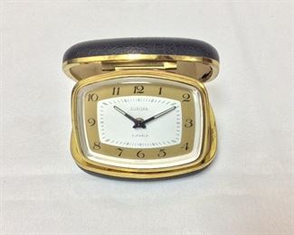 Europa 2 Jewels Travel Clock, Germany.