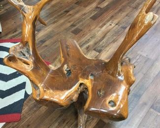 Mid Century Tree Root Chair, 33" W.