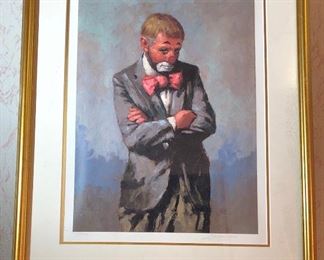 $200 “BLJ In Kennedy Pose” by Barry Leighton-Jones
Measures 25” Wide x 29 ½” Long
Numbered 367/375
Giclee On paper
Comes with Certificate of Authenticity
