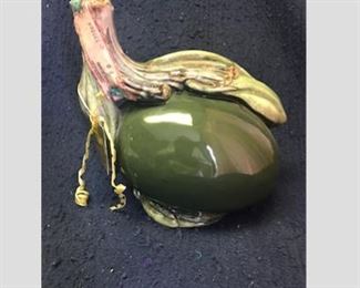 $20 Vintage Ceramic Decanter
Olive
8” High x 8” Wide x 4” Deep