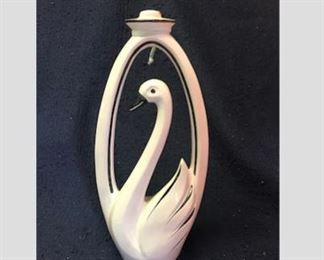 $20 Vintage Ceramic Decanter
Swan
15” High x 7” Wide x 2 7/8” Deep