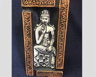 $20 Vintage Ceramic Decanter
Unique Asian Style
Measures 10 ½” High x 5 ¼” Wide x 1 7/8” Deep