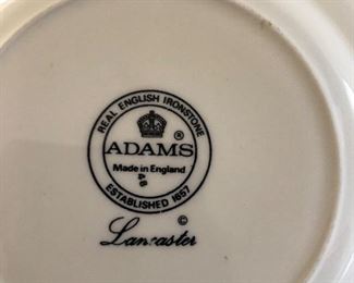 Adams Lancaster pattern Real English Ironstone dishes Buy the lot $40