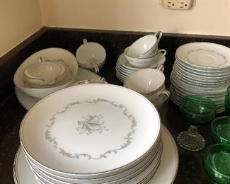 Noritake China Chaumont pattern 6008 Buy the lot of dishes $60