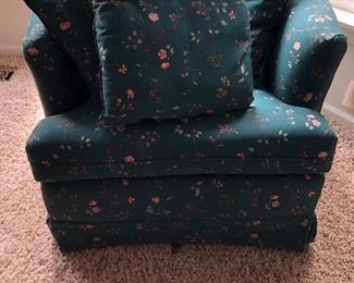Swivel chair with all pillows $60 OBO