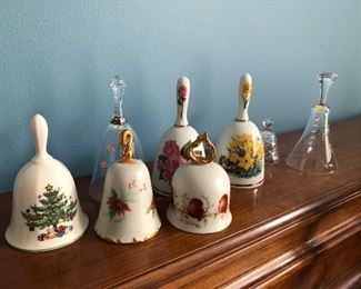 Bell collection 2 do not have the ringer, 8 bells in all $16