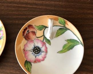 Vintage and Antique Bon Bon plates, many are Noritake made in Occupied Japan approximately 40 Plates $50 for entire lot.