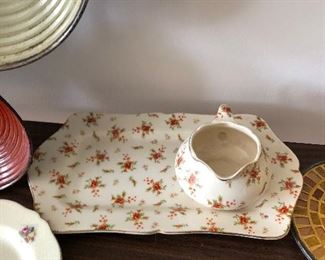 plate with creamer $2