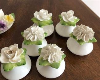 porcelain salt and peppers $6 all