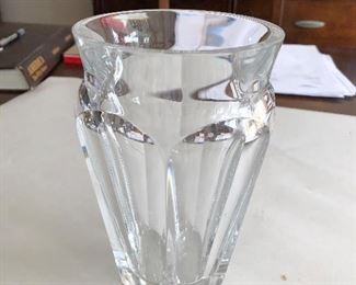 Baccarat crystal vase