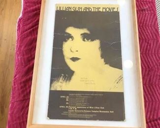 Lillian Gish Poster signed by Lillian Gish $225 OBO