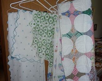 Linens and Quilts - $6 (quilts are sold)