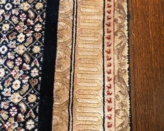 50% off Now: $350 Was $700 Ivory & Black Traditional Style Runner
approx. 4'7".6" x 25"