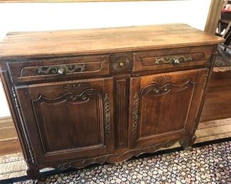 50% off Now: $500  Was $1000 French Louis Philippe Elmwood Buffet
Antiques on Old Blank Road
H 36 in. x W 39 in. x D 21 in.