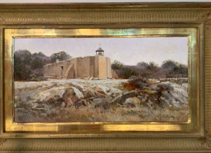 Roy Andersen “Mission Bell Tower” 12x24 - $4,800