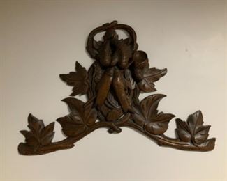 American Decorative Walnut Crest 21x31 - $275