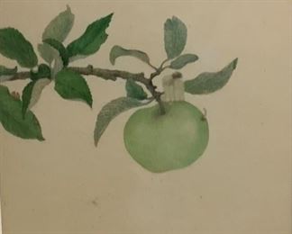 SIGNED Ernst von Maydell “Adam & Eve” 10 1/2 x 9 - $1,600 (IN A FRAME)