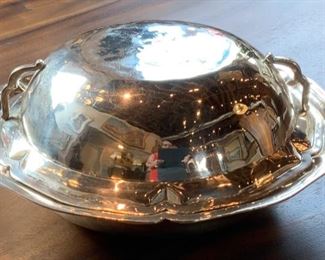 Mexican Sterling CoveredDish 12”D  - $1,195