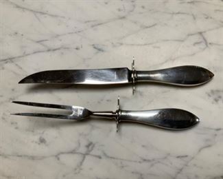 Sterling Steak Carving Set - $45