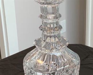 American Brilliant Period Cut Glass Decanter - $595
