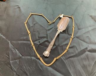 Jeep Collins Brass Chain - $25     Gotham “Buttercup” Sterling Cheese Scoop - $90