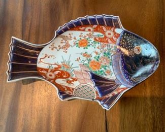 Imari Fish Platter - $125