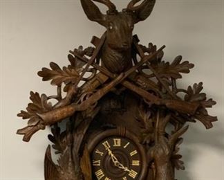 Huge Black Forest Cuckoo Clock 26W x 18D x 42H  - $3,500