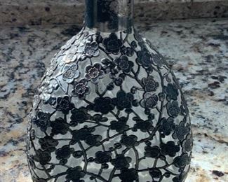 Sterling Overlay Decanter - $495