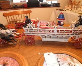 VINTAGE CASTIRON FIRETRUCK