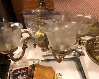 ANTIQUE LIGHTING FIXTURE FROM MEMORIES IN PARKSVILLE, ORANGE COUNTY, NEW YORK