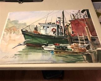 RALPH ACOSTA WATERCOLOR