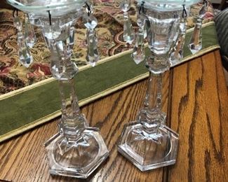 CRYSTAL CANDLE STICKS