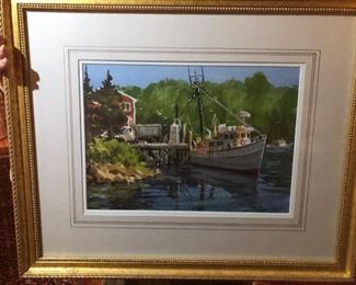 JACK JONES 1940 -2001 WATERCOLOR