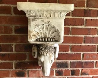 BU1095: Gothic Wall Mounted Plant Sconces Holder Local Pickup	 $30 
