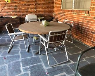BU1099: Outdoor Table and Chairs	 $95 
