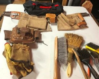 a collection of dehydrated cow udders