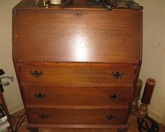 slant front secretary