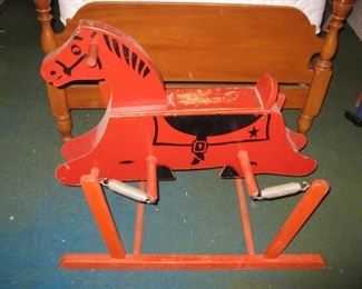 Wood red Wonder Horse