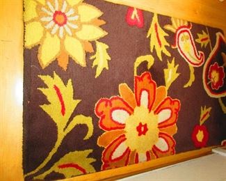 Contemporary Floral Rug $65