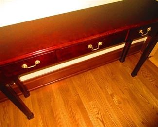 Diminutive Console Table $75