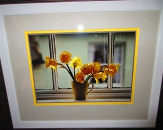 Daffodil Framed Print By "Ruth Pukus" $135