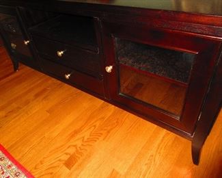 Arhaus Entertainment Console $325. *Rug Not For Sale