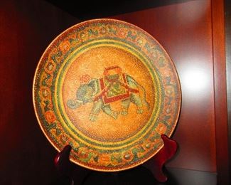 Decorative Elephant Plate $18
