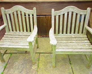 Smith And Hawk Teak Chairs $125/each
