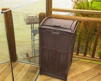 Patio Waste Receptacle By Frontgate $115